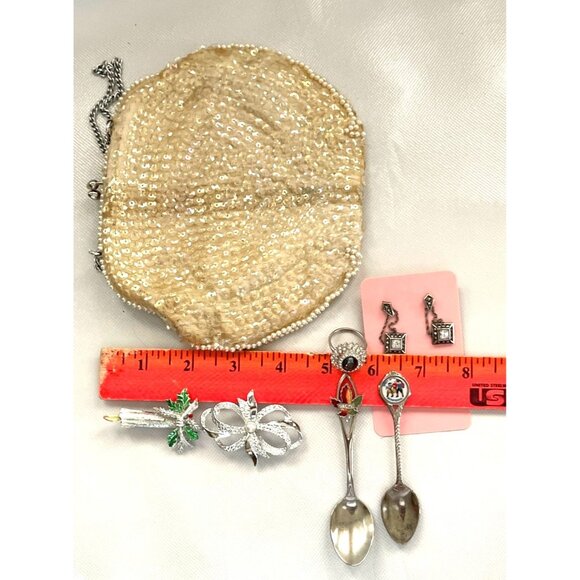 Gerry's Brooches, Rock Company Buckle, Bag By Debbie, 18k Gold Plate VTG Jewelry - Picture 5 of 9